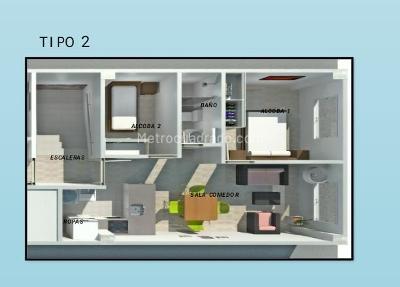Apartamento de 1 alcoba en venta en Tabora, Bogotá, 38 m² · foto 7 de 10