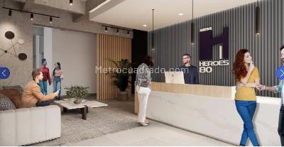 Apartamento de 1 alcoba en arriendo en Usaquen San Felipe, Bogotá, 36 m² · foto 3 de 10
