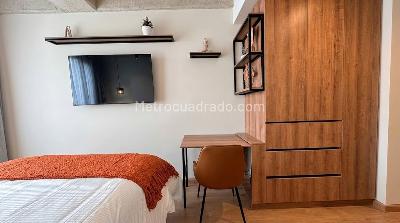 Apartamento de 1 alcoba en arriendo en Chapinero Chico Reservado, Bogotá, 17 m² · foto 3 de 9
