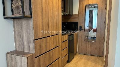 Apartamento de 1 alcoba en arriendo en Chapinero Chico Reservado, Bogotá, 17 m² · foto 7 de 9