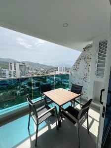 Apartamento de 1 alcoba en venta en Rodadero Playa Salguero, Santa Marta · foto 2 de 18