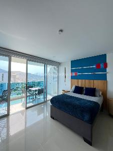 Apartamento de 1 alcoba en venta en Rodadero Playa Salguero, Santa Marta · foto 6 de 18