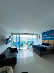 Apartamento de 1 alcoba en venta en Rodadero Playa Salguero, Santa Marta · foto 7 de 18