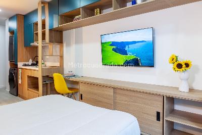 Apartaestudio en venta en La Castellana, Bogotá, 29 m² · foto 6 de 12