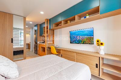 Apartaestudio en venta en La Castellana, Bogotá, 29 m² · foto 9 de 12