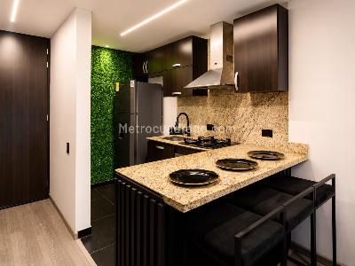 Apartaestudio en arriendo en Santa Bibiana, Bogotá, 40 m² · foto 3 de 19