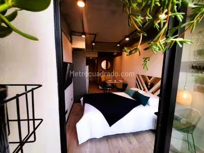 Apartaestudio en venta en Polo Club, Bogotá, 24 m² · foto 3 de 20