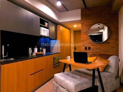 Apartaestudio en venta en Polo Club, Bogotá, 24 m² · foto 7 de 20