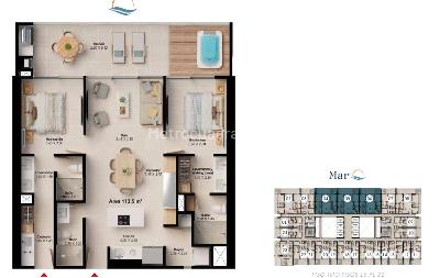 Apartamento en venta en Rodadero Sur, Santa Marta · foto 6 de 8