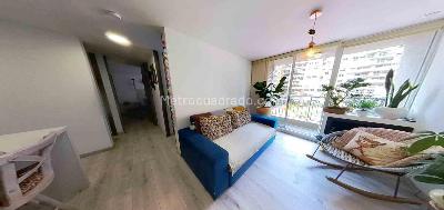 Apartamento de 2 alcobas en venta en Santa Teresa, Bogotá, 53 m² · foto 2 de 20