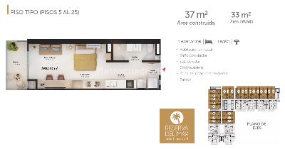 Apartamento en venta en Pozos Colorado, Santa Marta · foto 2 de 7