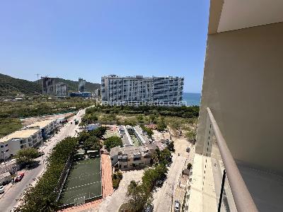 Apartamento de 1 alcoba en venta en Rodadero Sur, Santa Marta, 36 m² · foto 2 de 20