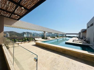 Apartamento de 1 alcoba en venta en Rodadero Sur, Santa Marta, 36 m² · foto 19 de 20