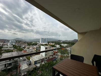 Apartamento de 1 alcoba en venta en Rodadero Sur, Santa Marta, 36 m² · foto 17 de 20