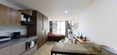 Apartamento de 1 alcoba en venta en Los Cedros Oriental Usaquen, Bogotá, 28 m² · foto 3 de 16