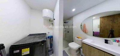 Apartamento de 1 alcoba en venta en Los Cedros Oriental Usaquen, Bogotá, 28 m² · foto 8 de 16