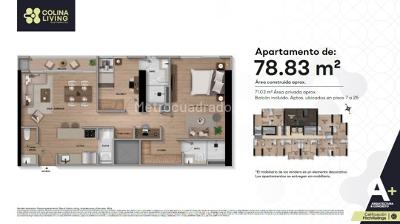Apartamento de 2 alcobas en venta en Colina Campestre, Bogotá, 60 m² · foto 16 de 18