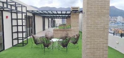 Apartamento de 1 alcoba en venta en Alcazares Norte, Bogotá, 24 m² · foto 16 de 20