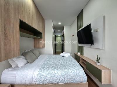 Apartaestudio en arriendo en La Castellana, Bogotá, 20 m² · foto 9 de 20