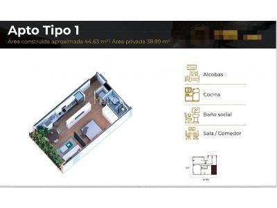 Apartamento en venta en Santa Ana, Bogotá · foto 5 de 5