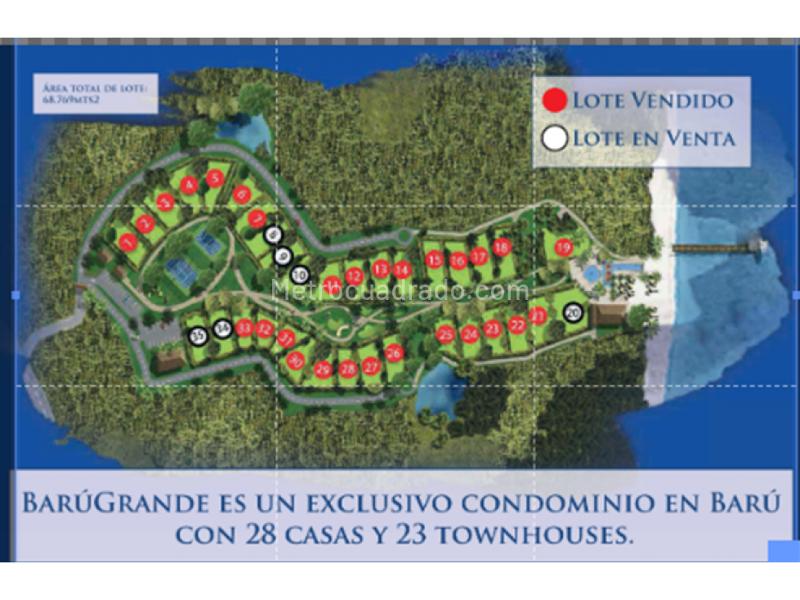 Lote en Venta, Baru, Cartagena de Indias - Vista 4