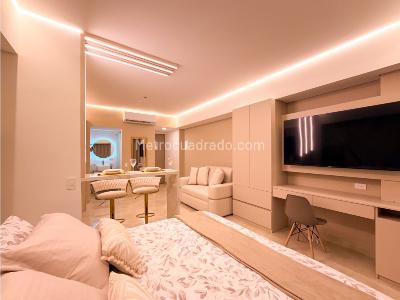 Apartamento de 1 alcoba en venta en Crespo, Cartagena, 43 m² · foto 6 de 9