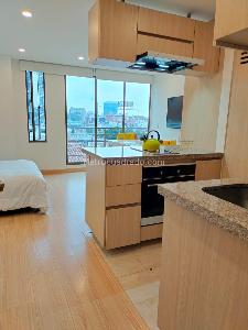 Apartaestudio en venta en Santa Barbara Alta, Bogotá, 30 m² · foto 5 de 12