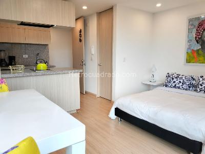Apartaestudio en venta en Santa Barbara Alta, Bogotá, 30 m² · foto 9 de 12