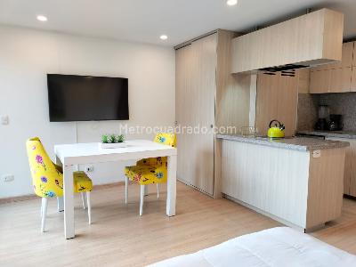 Apartaestudio en venta en Santa Barbara Alta, Bogotá, 30 m² · foto 3 de 12