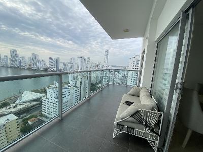 Apartamento de 2 alcobas en venta en Bocagrande, Cartagena, 97 m² · foto 5 de 17
