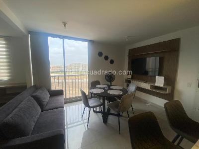 Apartamento de 2 alcobas en arriendo en Alameda Del Rio, Barranquilla, 57 m² · foto 3 de 16