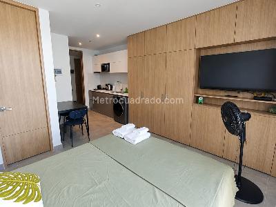 Apartamento de 1 alcoba en venta en Bella Vista, Santa Marta, 25 m² · foto 4 de 6