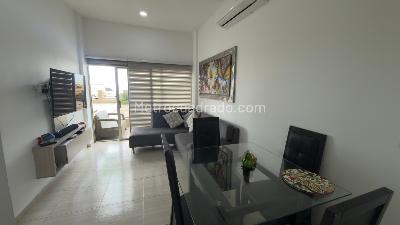 Apartamento de 2 alcobas en arriendo en Marbella, Cartagena, 64 m² · foto 2 de 12
