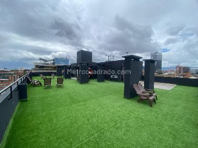 Apartaestudio en venta en Chico Norte, Bogotá, 20 m² · foto 12 de 20