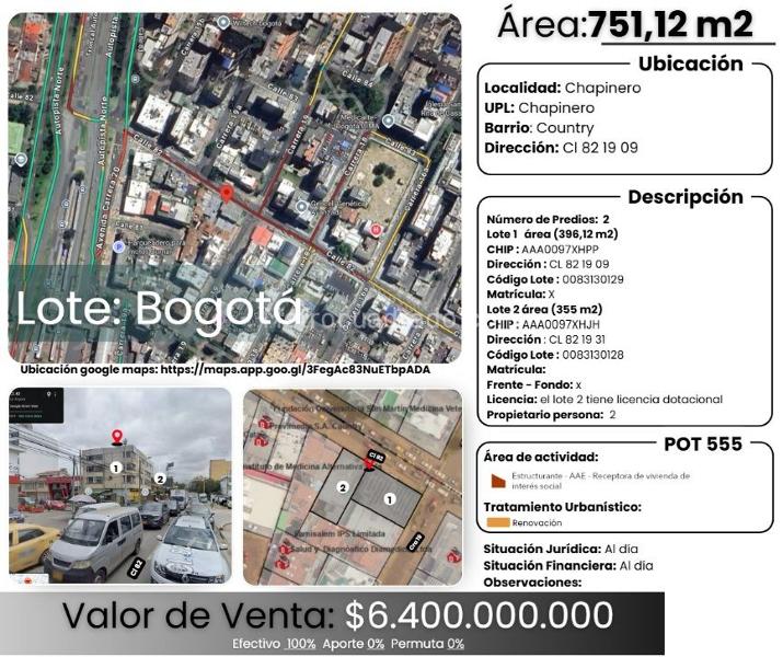 Lote en Venta, ANTIGUO COUNTRY, Bogotá D.C. - Vista 4