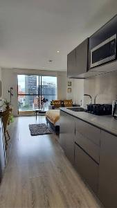 Apartamento de 1 alcoba en venta en San Martin, Bogotá, 26 m² · foto 2 de 12