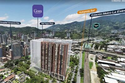 Apartamento de 2 alcobas en venta en Las Vegas, Sabaneta, 64 m² · foto 3 de 20