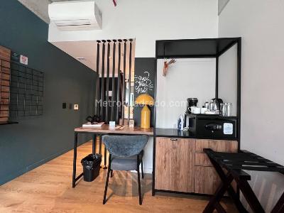 Apartaestudio en venta en Parque Poblado, Medellín, 21 m² · foto 11 de 11