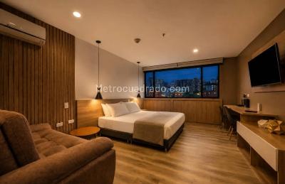 Apartaestudio en venta en La Aguacatala, Medellín, 28 m² · foto 2 de 14
