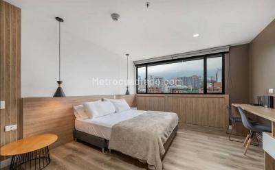 Apartaestudio en venta en La Aguacatala, Medellín, 28 m² · foto 4 de 14