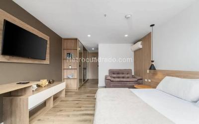 Apartaestudio en venta en La Aguacatala, Medellín, 28 m² · foto 5 de 14