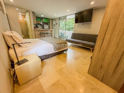 Apartaestudio en arriendo en La Frontera, Medellín · foto 16 de 20