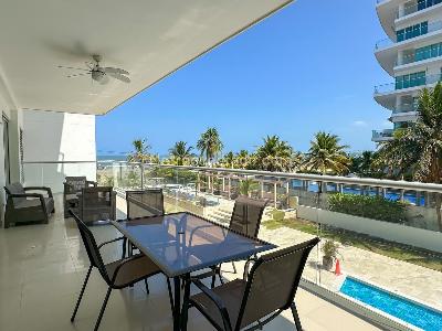 Apartamento de 2 alcobas en venta en La Boquilla, Cartagena, 110 m² · foto 2 de 19