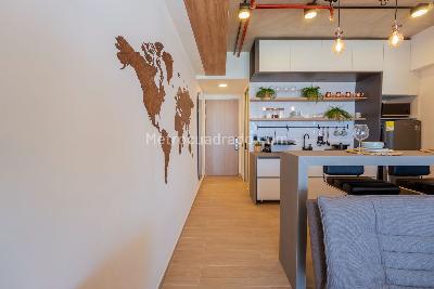 Apartamento de 1 alcoba en venta en Crespo, Cartagena, 43 m² · foto 5 de 19