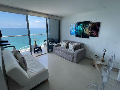 Apartamento de 1 alcoba en venta en Bocagrande, Cartagena, 66 m² · foto 10 de 14