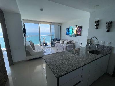 Apartamento de 1 alcoba en venta en Bocagrande, Cartagena, 66 m² · foto 9 de 14
