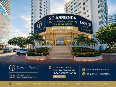 Local Comercial en Arriendo, BAHIA BOCAGRANDE, Cartagena de Indias
