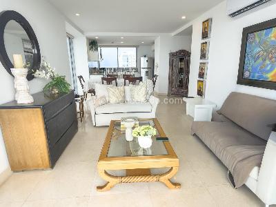 Apartamento de 3 alcobas en venta en Bocagrande Malecom, Cartagena, 148 m² · foto 7 de 18