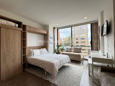 Apartamento de 1 alcoba en arriendo en El Espartillal, Bogotá, 27 m² · foto 3 de 9