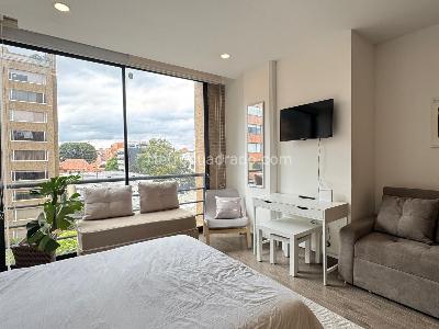 Apartamento de 1 alcoba en arriendo en El Espartillal, Bogotá, 27 m² · foto 2 de 9